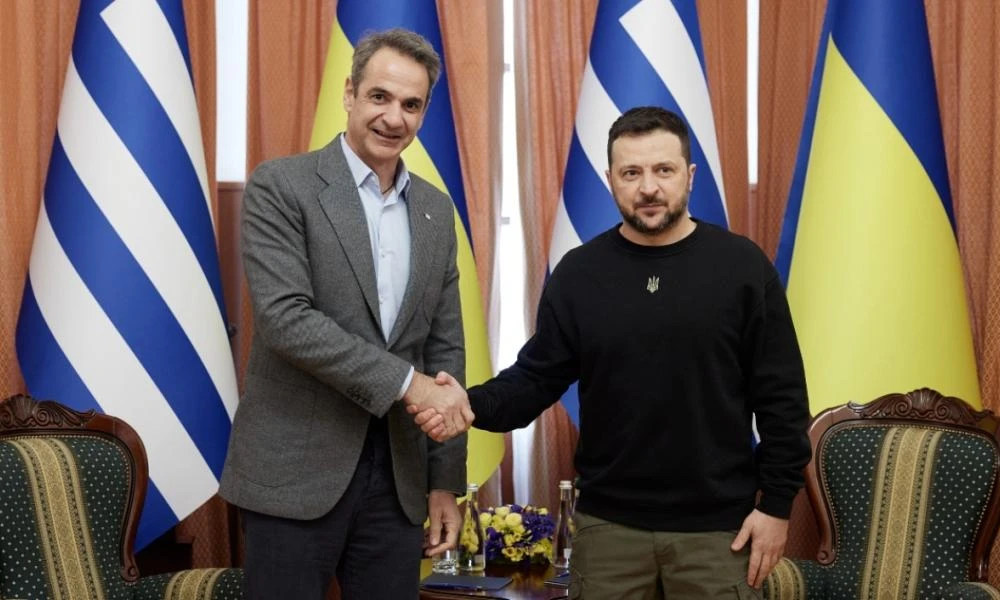 Ζελένσκι: "Μίλησα με τον Μητσοτάκη για την εφαρμογή των συμφωνιών μας"